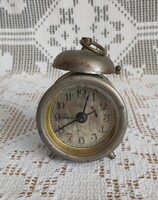 Antik mini ébresztőóra, gyűjtői ritkaság