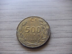 500  Líra 1989 Törökország ( Török Font )  ( 3 )
