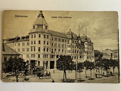 Debreczen - Arany bika szálloda, régi képeslap 1914.