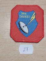 MH TÁVKEI Magyar Honvédség Távközlési Kutató és Ellenőrző Intézet KARJELZÉSE 27.
