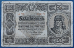 100 Korona 1920, F+.