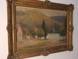 Arató István festőművész alkotása 1922-2010 Boldogtanya