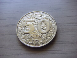 50.000  Líra 1999  Törökország ( Török Font )  ( 2 )