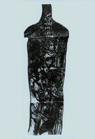 N°004{ PLASTICA PICTURAL EXEMPLAR IMPRESSUM® }Nagyméretű nyomat-1997{ Lévai Zoltán ® festőművész }