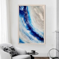 GALAXY- absztrakt festmény Kuzma Lilla