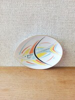 Nagyon ritka Herendi porcelán halas tálka