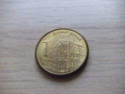 1  Dinár    2009  Szerbia
