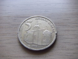 5  Dinár   2003  Szerbia  ( 1 )