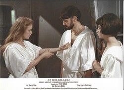 Vitrinfotó "Az idő ablakai" magyar tud. fant. film 1969. H. Wenzel, I. Andonov, B. Tyszkiewicz
