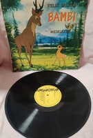 Bambi bakelit lemez