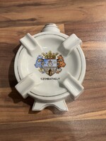 HERENDI PORCELÁN CÍMERES HAMUTÁL, HAMUTARTÓ-1941