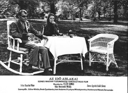 Vitrinfotó "Az idő ablakai" magyar tud. fantasztikus film 1969. Darvas Iván, Krystina Mikojewska