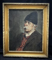 Kasznár Ring Jenő  kiváló festőművészünk , olaj-vászon alkotása !