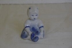 Zsolnay Annuska porcelán baba A267
