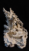 Ges Geschützt Német elképesztő biszkvit porcelán szobor váza