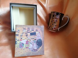 Gustav Klimt: A csók porcelán bögre