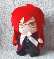 Grell Sutcliff anime plüss figura - 30 cm -