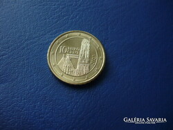 AUSZTRIA 10 EURO CENT 2023 DÓM! UNC! RITKA!
