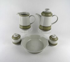 1V661 Régi Winterling Bavaria mid century design porcelán tálaló készlet darabjai 5 darab