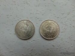 Ezüst Madonnás 2 pengő 1929 - 1938 LOT ! 01