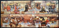 B258-9 / 2000 Magyar Millennium I. blokkpár postatiszta