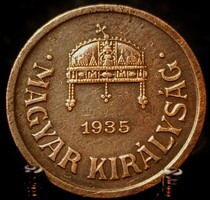 Magyarország 2 fillér, 1935 A06B4