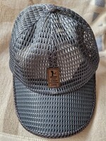 Baseball sapka jól szellőző, áttört , lyukacsos anyagból, sötétszürke