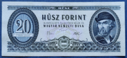 20 Forint 1975, VF.