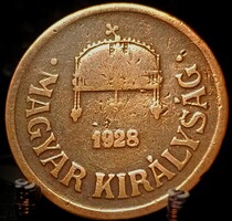 Magyarország 2 fillér, 1928 A06A4