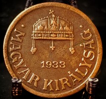 Magyarország 1 fillér, 1933 A02G1