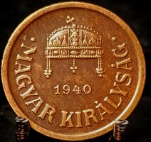 Magyarország 2 fillér, 1940 A06B1