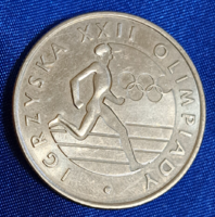 XXII. Nyári Olimpiai Játékok, Moszkva 1980  20 Zloty  Lengyelország (2310)