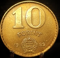 Magyarország 10 forint, 1989 C13A4
