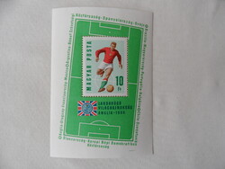LABDARÚGÓ VILÁGBAJNOKSÁG bélyeg ( ANGLIA 1966 )