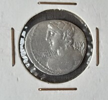 Római Köztársaság * Licinius Macer denár ie. 84