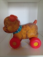 Mid century Fisher Price 1966 Cry Baby Bear régi medvés játék - INGYEN FOXPOST AUTOMATA
