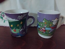 Húsvéti bögrék, 2 db (Milka)