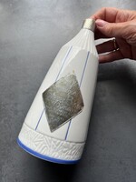 “Blauer Bison Wodka” ritka, bölényes, porcelán vodkás díszüveg