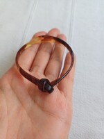 Antik teknőspáncél karperec