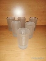 Jägermeister mércés pohár dobozában - 6 db egyben (sz)