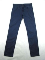 EREDETI HUGO BOSS STRETCH (W30 / L32) FÉRFI SZTRECCSES SÖTÉTKÉK HOSSZÚNADRÁG
