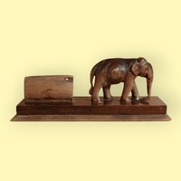 Fa elefánt figura