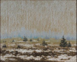 Hatvani Perlusz Gyula : Fenyőfák 1944