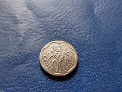 ESWATINI / SZVÁZIFÖLD 10 CENT 2021 III.MSWATI! RITKA! UNC!