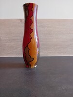 ZSOLNAY 27 CM-ES EOZINMÁZAS MODERN VÁZA