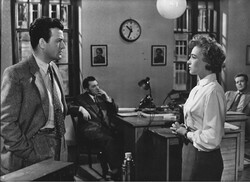 Vitrinfotó "Csigalépcső" magyar film 1957. Somogyvári Rudolf, Gera Zoltán, Vass Éva, Kállai Ferenc