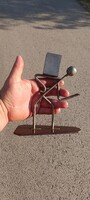 Percz János (1920-2000) gyufa tartó figura