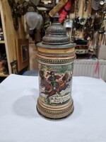 Régi ón fedeles porcelán kupa