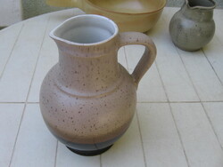 Retro Strehla kerámia kancsó , váza