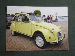 Képeslap,Horvátország,Umag,Citroen 2CV Club autó,2014-